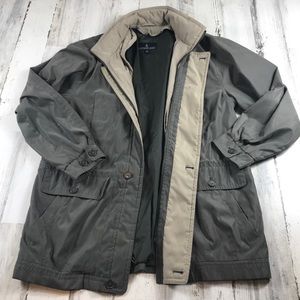 London Fog Windbreaker Raincoat Lightweight Jacket